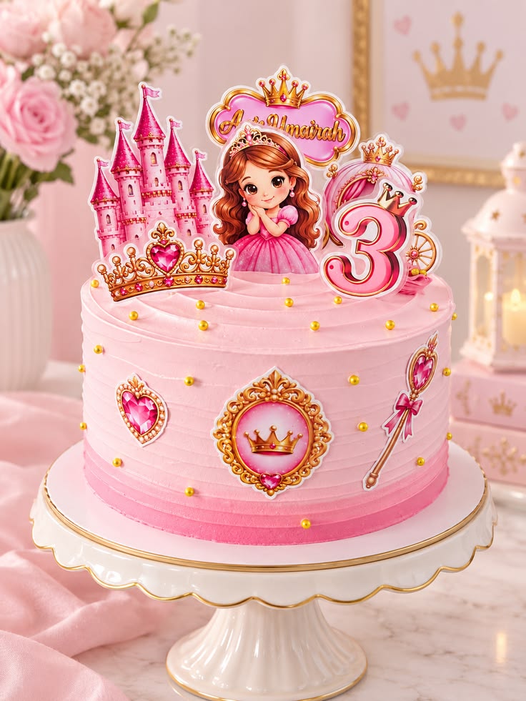 Princess Birthday Cake