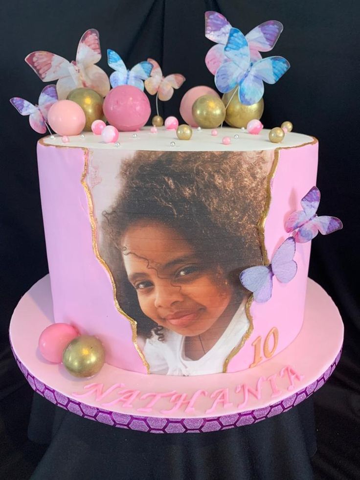 Custom Photo Cake